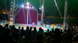 Funny Circus Clown Ready To Play ' Soda Drink ' Game
