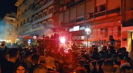 Traditional New Year's Eve celebrations take place in Greece