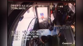 Chinese man attacks coach driver in rage after failing to find job
