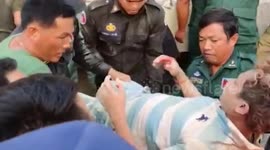 Dozens of workers trapped after seven-storey building collapses in Cambodia