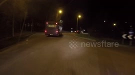 Road Rage UK Bus vs Bike