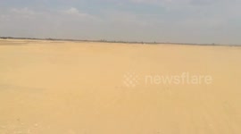 Yellow Beautiful Desert Of Wadi El Rayan Faiyum