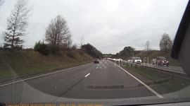 This is the sort of driving that causes so many accident on the A30