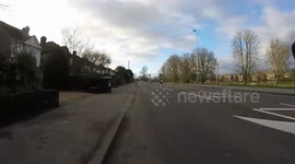 Cycling near miss