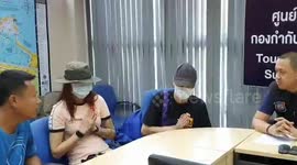 Russian couple make grovelling apology after being caught having sex on beach