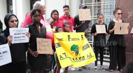 South African anti-apartheid group protests controversial Indian citizenship bill