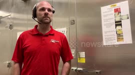 Shocking moment hijab-wearing woman in Texas is sent home from Chicken Express for her attire