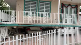 Houses destroyed by the 5.8-magnitude quake in Puerto Rico