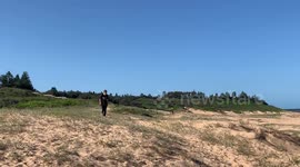 double backflip off sand dune