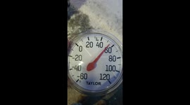 Temperature dropping