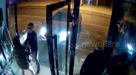 'Drink driver' smashes into friend's shop and threatens staff with sword in China