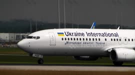 File footage shows same Ukraine International Airlines jet that crashed in Iran