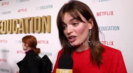 Emma Mackey interview on Sex Education season 2, female sexuality, Gillian Anderson