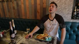 Fish and chip restaurant could be Britain's poshest chippy - offering £200 champagne on drinks menu and quails eggs also pickled in champagne