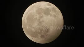 The Wolf Moon penumbral lunar eclipse