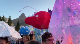 Beautiful lantern parade lights up streets of Cape Town