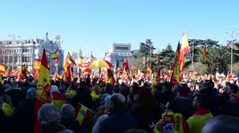Thousands protest in Madrid against new Spanish government