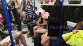 The 2020 No Trousers On The London Underground Ride