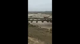 Pakistan Iran Railway Service partially affected after heavy rain