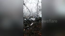 Trainer aircraft crashes in central China killing pilot and two students