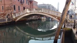 Venice Taxi boat around canals