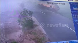 School bus crashes while swerving to avoid truck on foggy Indian road, injuring 4 children