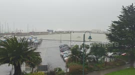 Storm Brendan in Cornwall January 2020