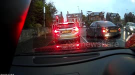 Car Crash at Traffic Lights