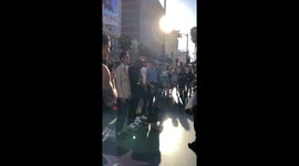 Show in famous street