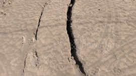 Taal Volcano Crisis - Large Cracks Open Up Across Roads Near Volcano