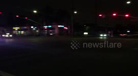 Santa Ana police with a Domestic Violence suspect who fled police with Victims in the vehicle