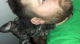 He sleeps where HE wants