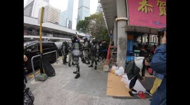 Police carry out a stop and search near Chater garden