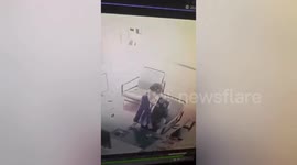 Chinese railway worker alerts train drivers by phone instead of running to safety when earthquake strikes