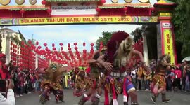 Indonesia hosts colourful carnival for Chinese New Year celebrations