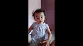 amazing, 18-month-old child can already say his name