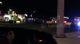 Police search for suspects who fled from vehicle after pursuit in Orange County, California