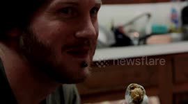 American Man Attempts The Centurion Egg Challenge and Loves Them