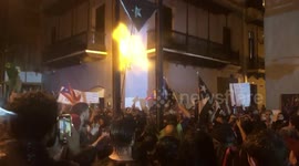 Protesta en Puerto Rico