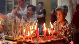 Indonesian monastery rings in Chinese New Year
