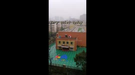 Wuhan from Apartment window