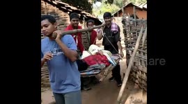 Indian doctor saves pregnant woman's life by carrying her 30 km to hospital