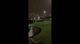 BMW Crashed in Leicester, GHOST number plate