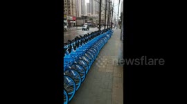 China virus: US woman walks deserted Wuhan streets as city remains on lockdown
