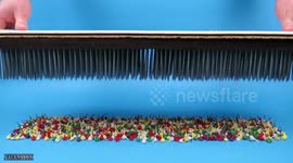 1000 Nails vs 1000 Devils I Experiment