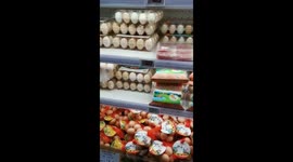 Selection at Wuhan Grocery Store