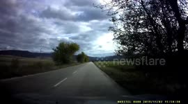 Instant Karma: Overtaking a police car ends with a pursuit and stopping
