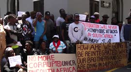 Refugees protesting to leave South Africa await major court ruling