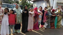 7 million Indians form 620-km long human chain to protest controversial law