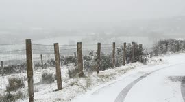 Snow Scene from N. Ireland